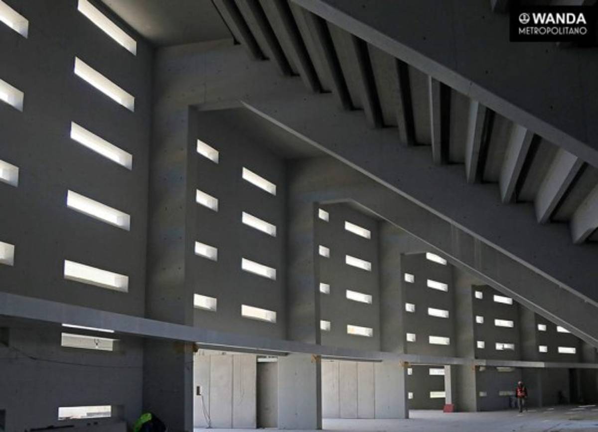 ¡BELLEZA! Así marcha la construcción del nuevo estadio del Atlético de Madrid