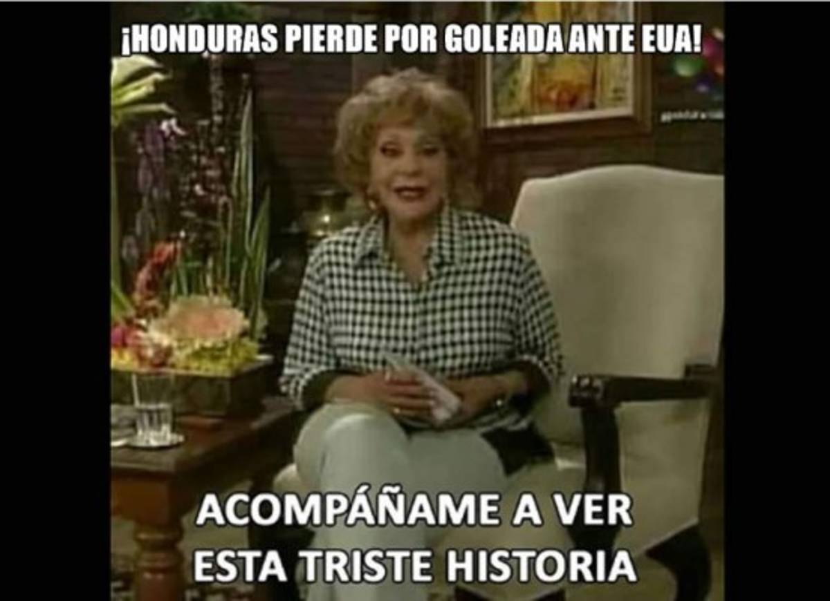 Memes crucifican a Honduras tras caer humillada ante Estados Unidos