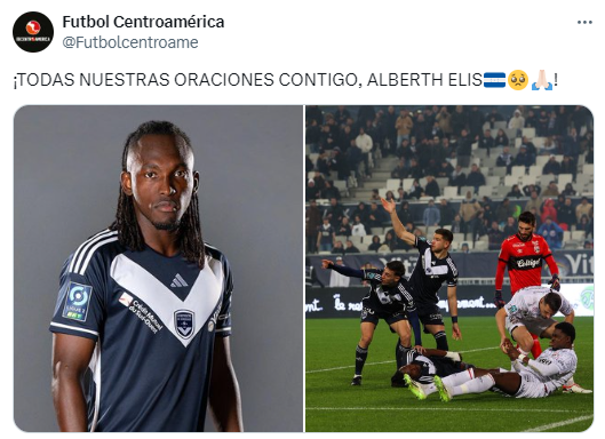 Oran por Alberth Elis: prensa mundial, clubes franceses y futbolistas se solidarizan con el hondureño tras su lesión