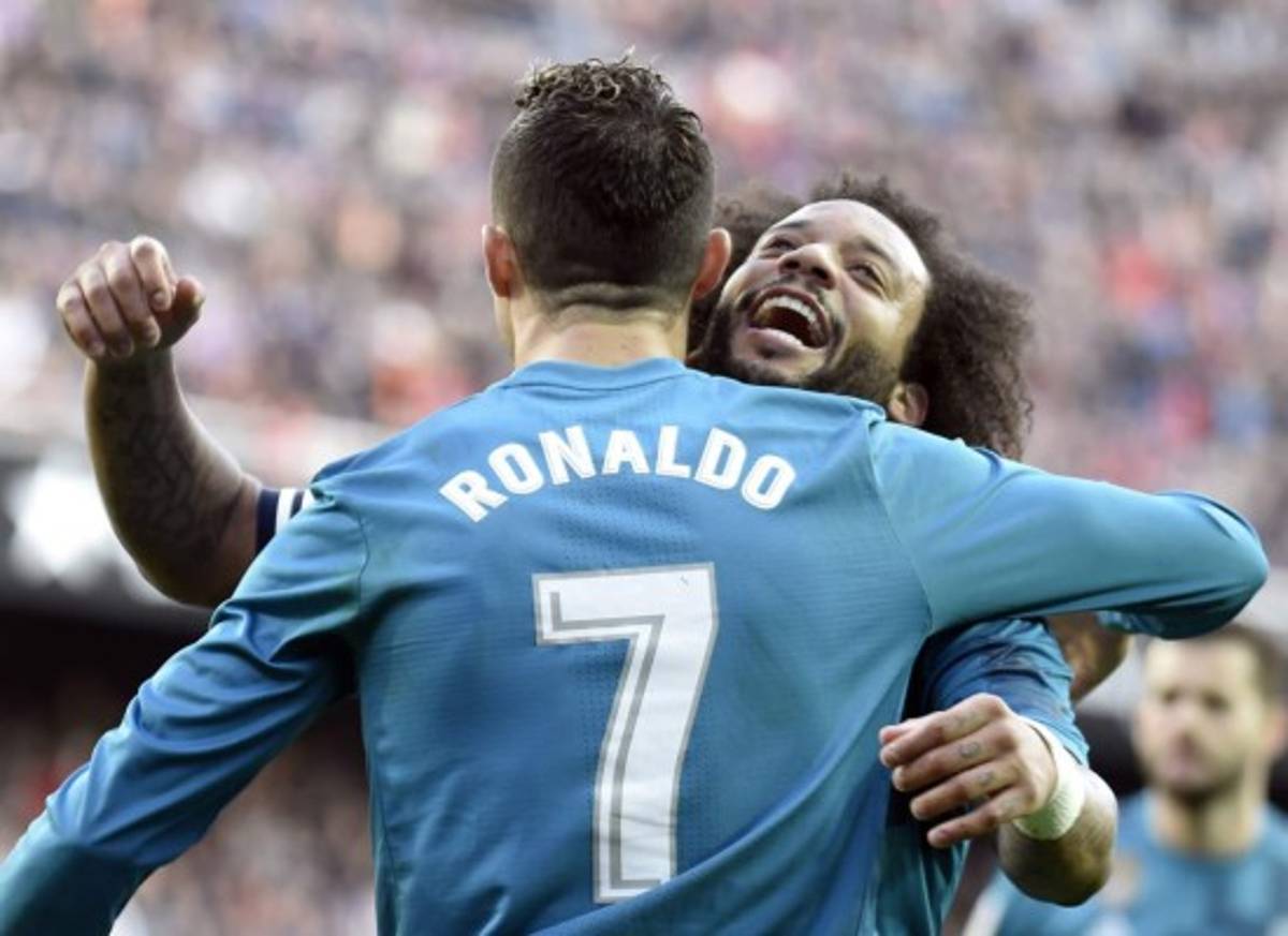 ¡NO SE VIO EN TV! Dedazo de CR7, la broma de Zidane y la caída de Marcelo