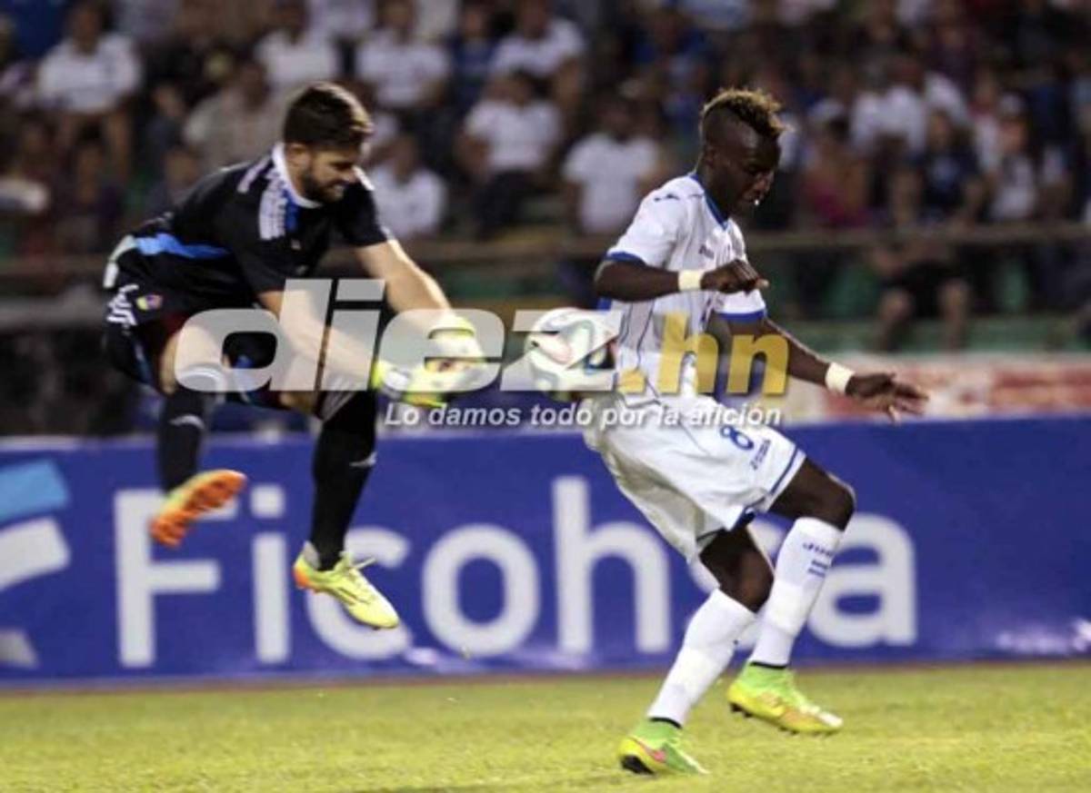 Las mejores imágenes del amistoso Honduras-Venezuela