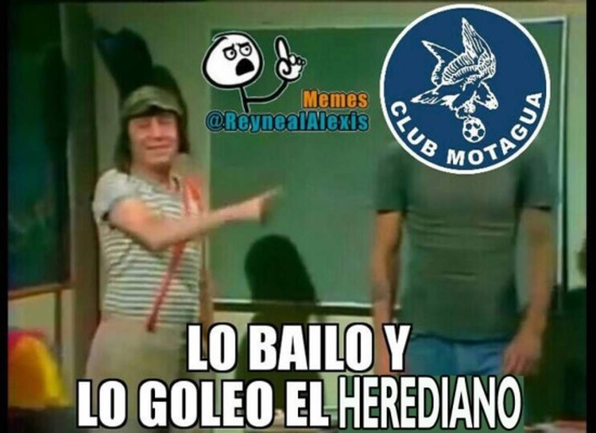 Atacan con divertidos memes al Motagua luego de caer ante Herediano