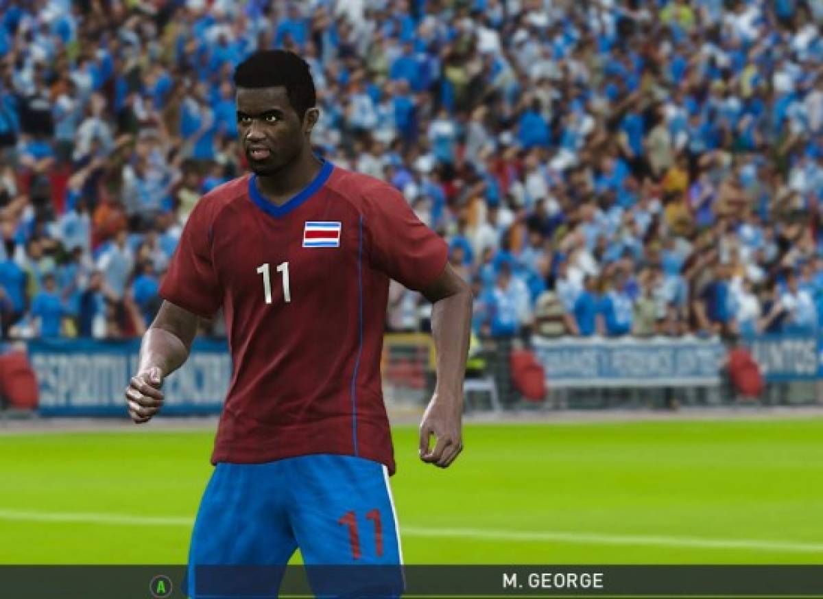 ¡Solo tres se parecen! Así lucen las selecciones de Honduras y Costa Rica en el PES 2020