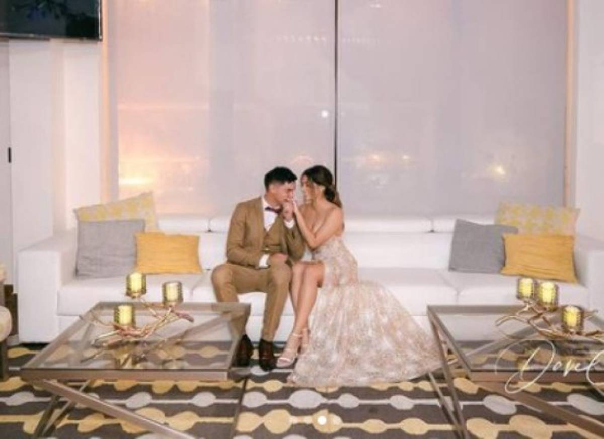 Conectó su mejor jonrón: así fue la boda del beisbolista Mauricio Dubón con guapísima sampedrana