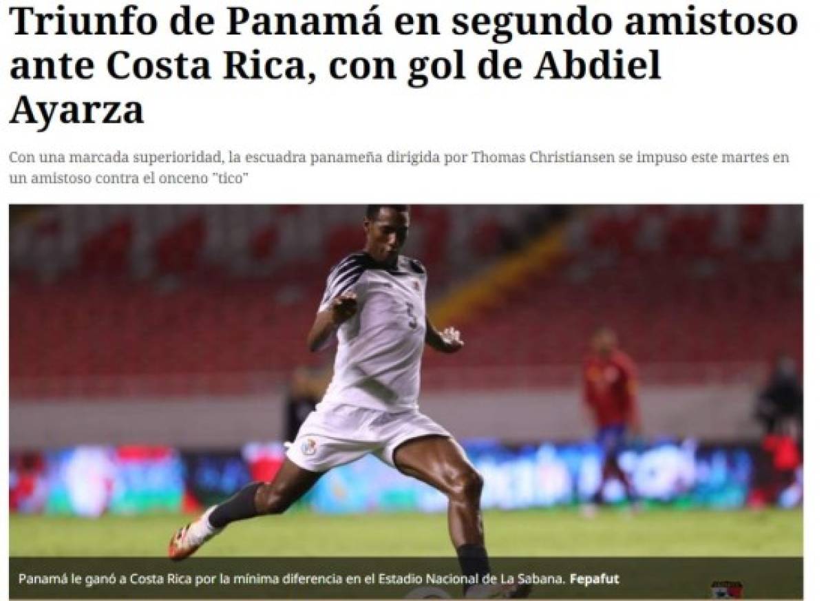 ¡Reprobados y vergüenza! La prensa de Costa Rica se pone dura tras la derrota contra Panamá