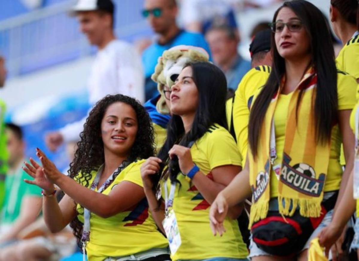 MUÑECAS: Las hermosas colombianas que estuvieron en el Samara Arena de Rusia