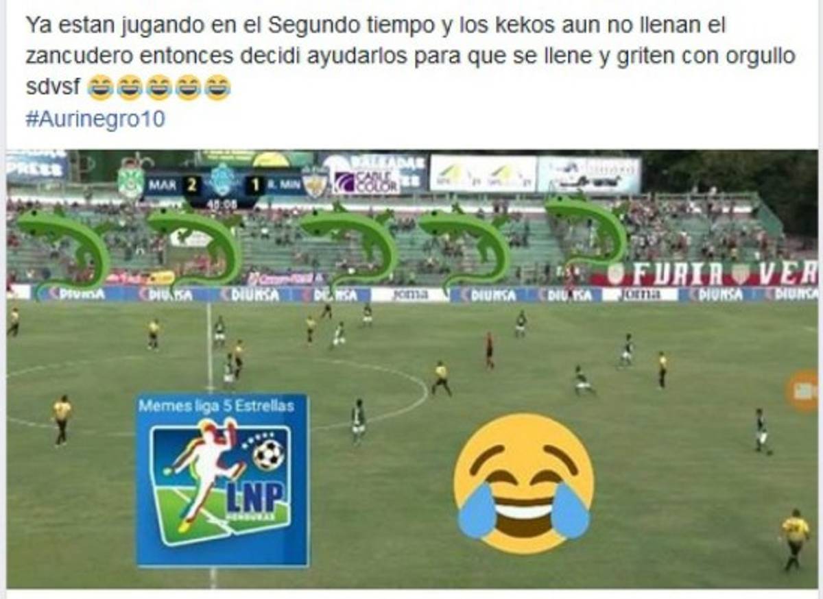 MEMES: No perdonan al Real de Minas que lleva seis derrotas ni al Marathón por el primer triunfo