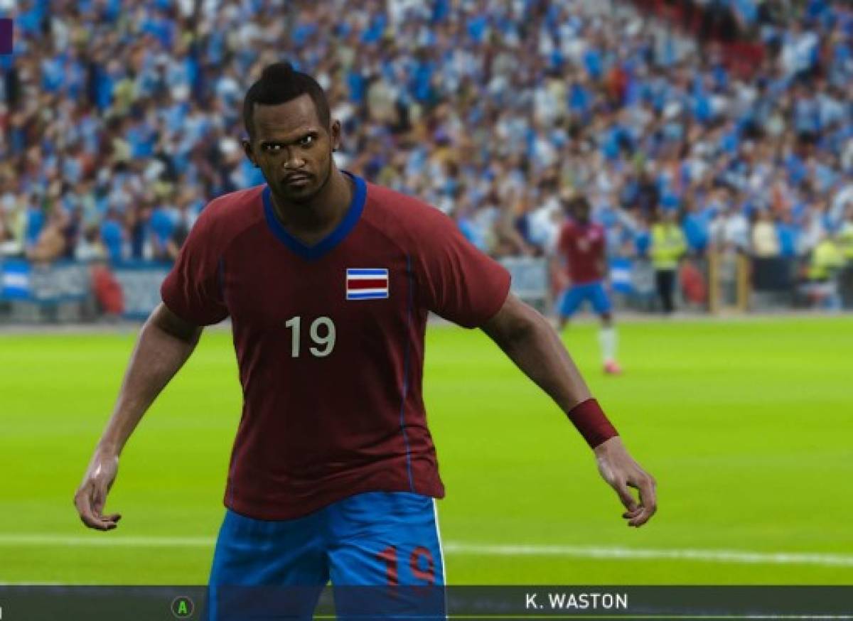 ¡Solo tres se parecen! Así lucen las selecciones de Honduras y Costa Rica en el PES 2020