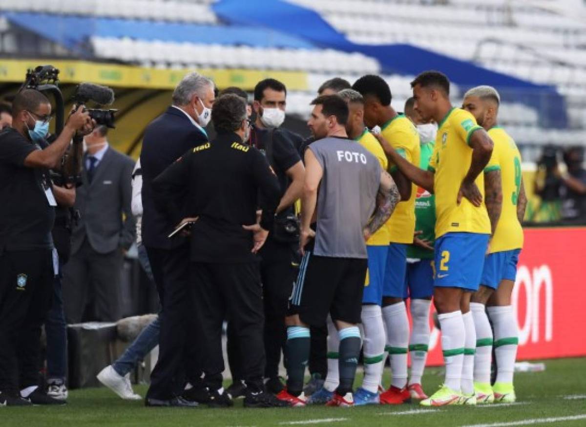 Revelaron por qué Messi salió con un chaleco de fotógrafo durante el escándalo de Brasil-Argentina