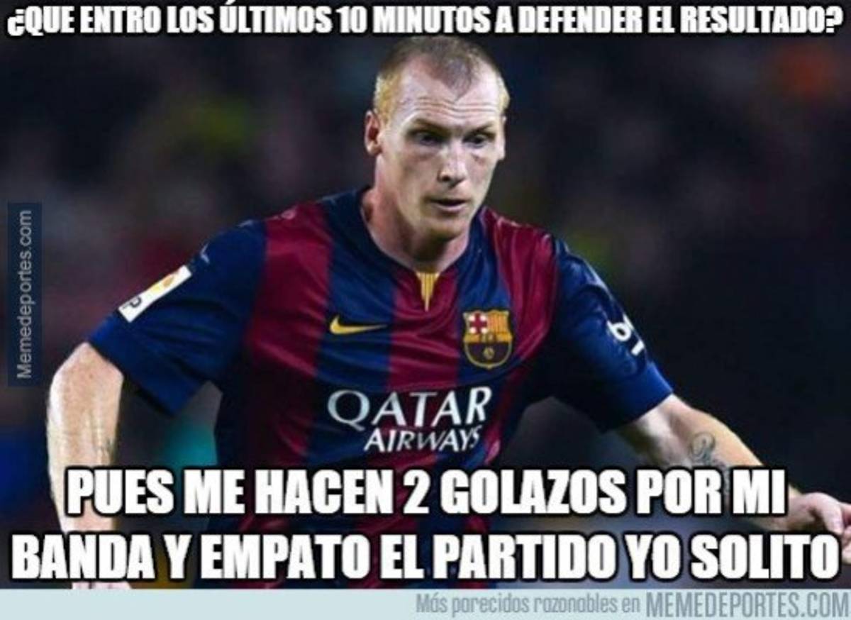 MEMES: Burlas contra Barcelona tras empatar con Deportivo La Coruña