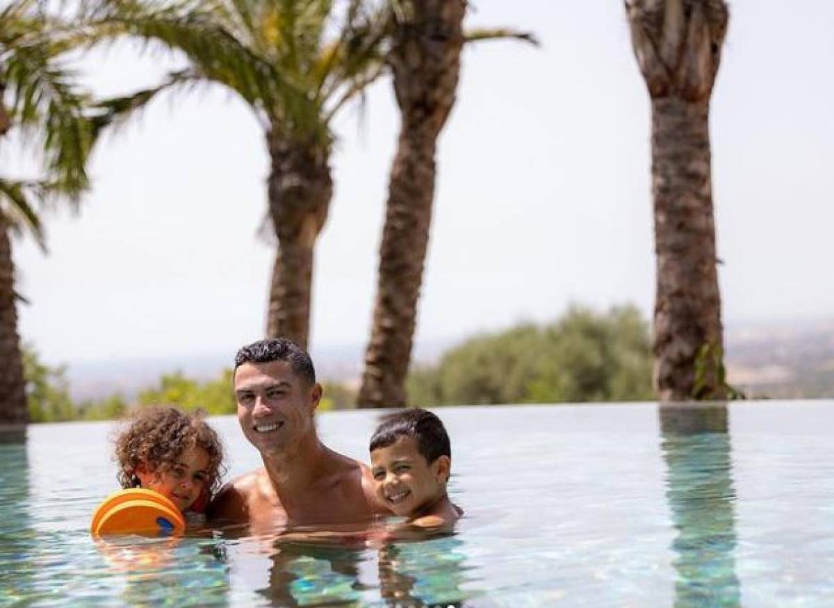 Las imágenes más íntimas de las vacaciones de Cristiano Ronaldo y Georgina Rodríguez en una exclusiva villa en Mallorca