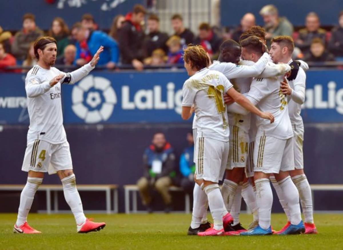 Real Madrid goleó al Osasuna y seguirá siendo el único líder de LaLiga