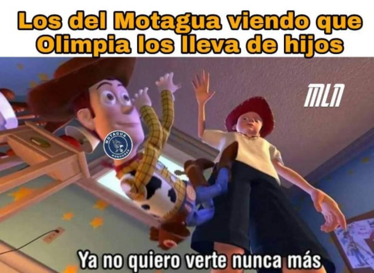 Burlados y humillados; Motagua es avergonzado con una ola de memes tras caer ante Olimpia