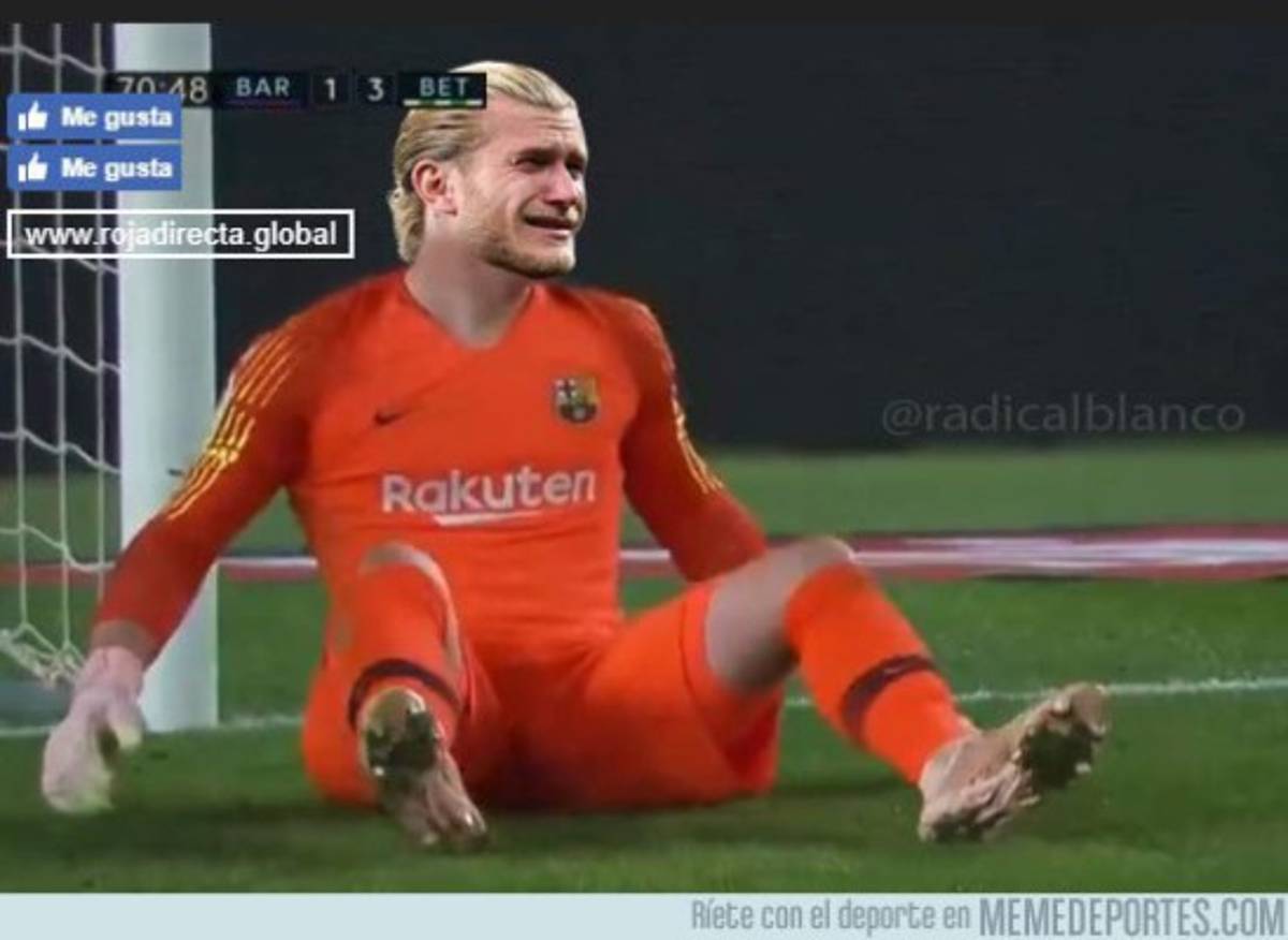 Los memes no perdonan al Barcelona tras perder contra el Betis