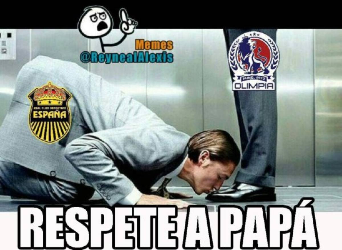 La afición no perdona a Real España y le hacen memes tras caer ante Olimpia