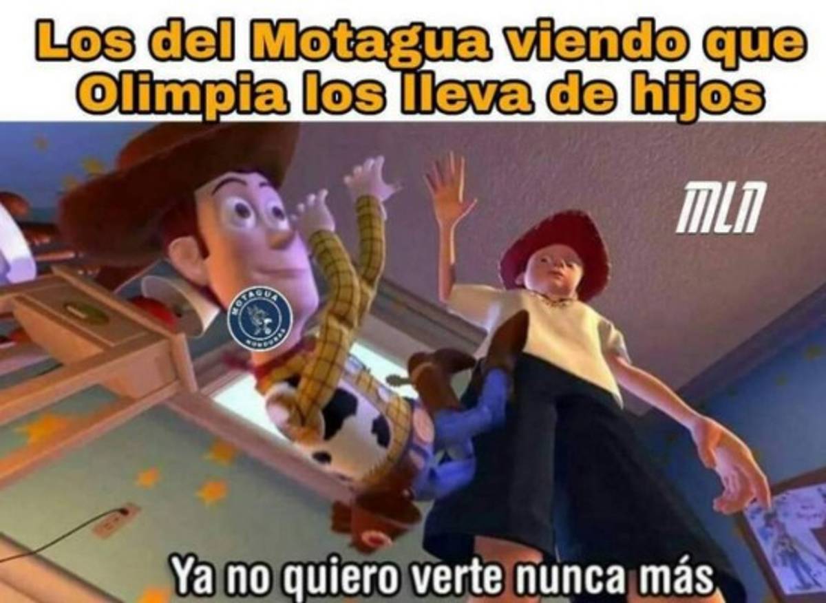 Memes hacen trizas al Motagua y a Diego Vázquez tras perder el clásico a manos del Olimpia