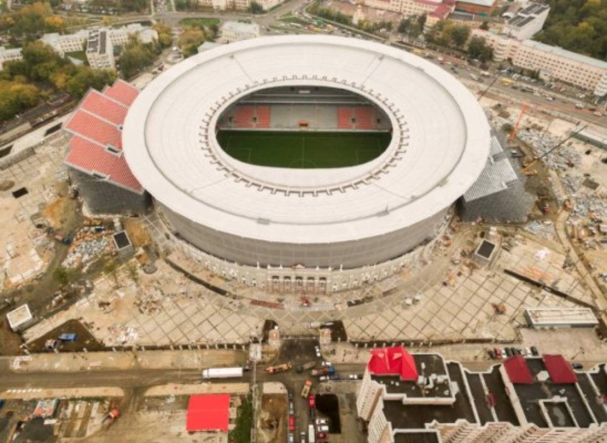 Ekaterimburg Arena, el estadio más raro del Mundial de Rusia 2018