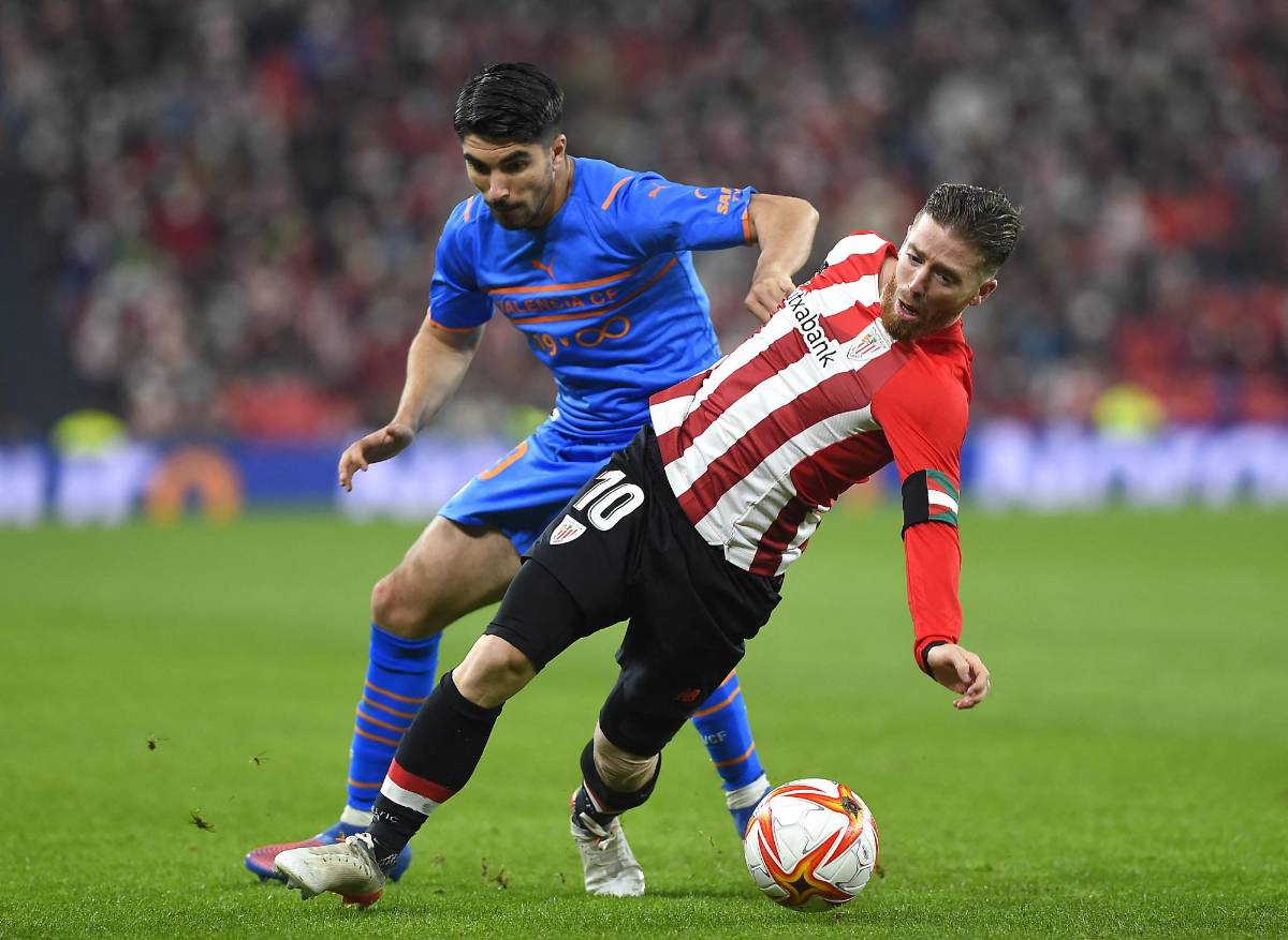 Athletic Bilbao y Valencia empatan en semifinales de la Copa del Rey y dejan todo para la vuelta