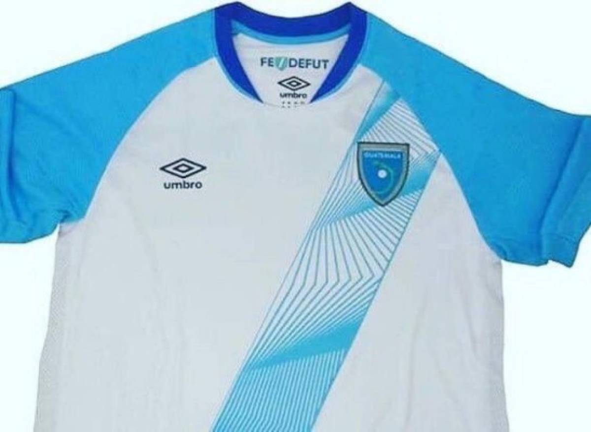 Selección Guatemala: Así ha sido la evolución de la camiseta de La Bicolor