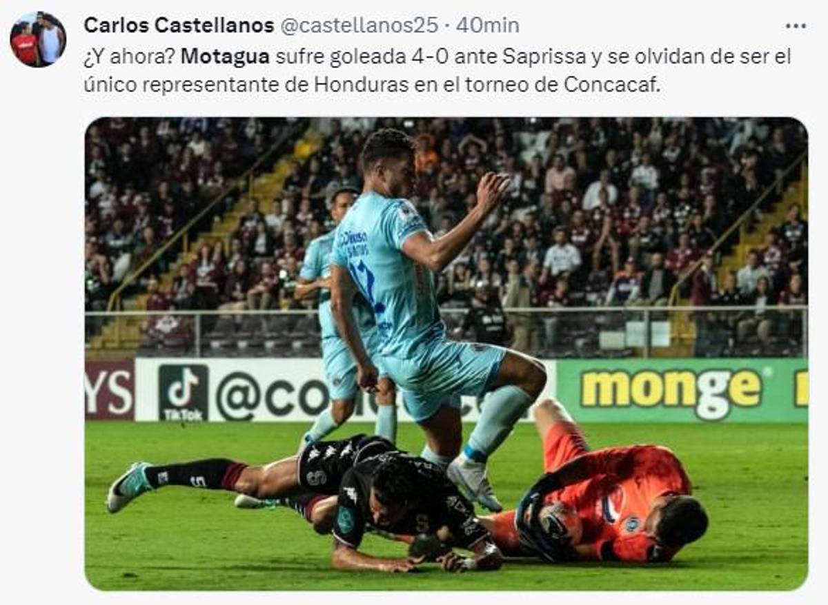 “Papelón de Motagua ante Saprissa y vergüenza”: Lo que dice la prensa hondureña sobre la paliza en Costa Rica