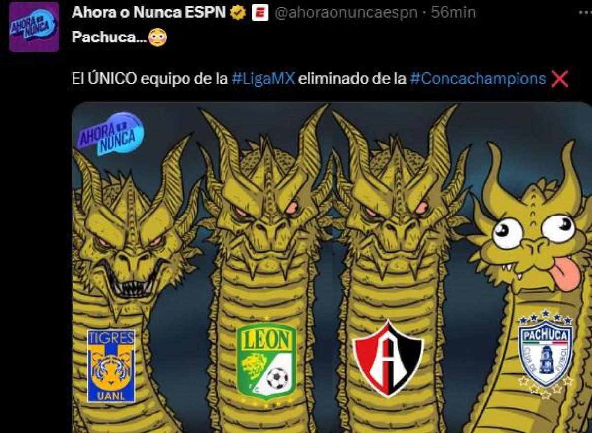 ¡Se acordaron de Olimpia! Los divertidos memes que dejó la clasificación del Motagua en la Champions de Concacaf