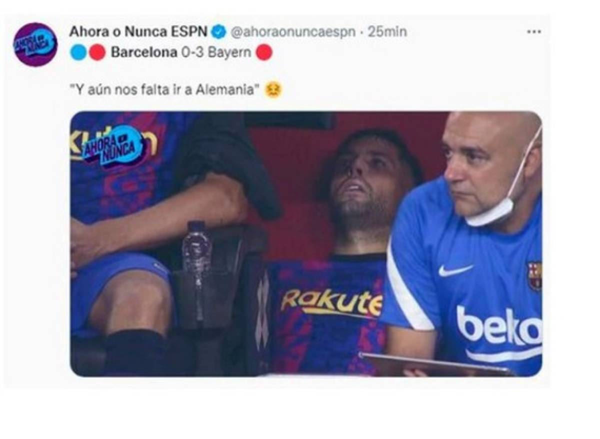 Los otros memes de la paliza del Bayern Munich al Barcelona; destrozan a Messi y a Jordi Alba