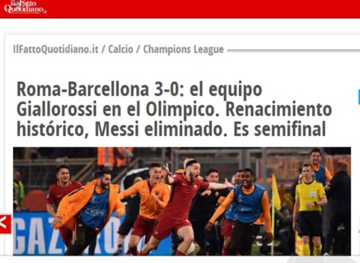 La prensa internacional no perdona al Barça: 'Papelón histórico'