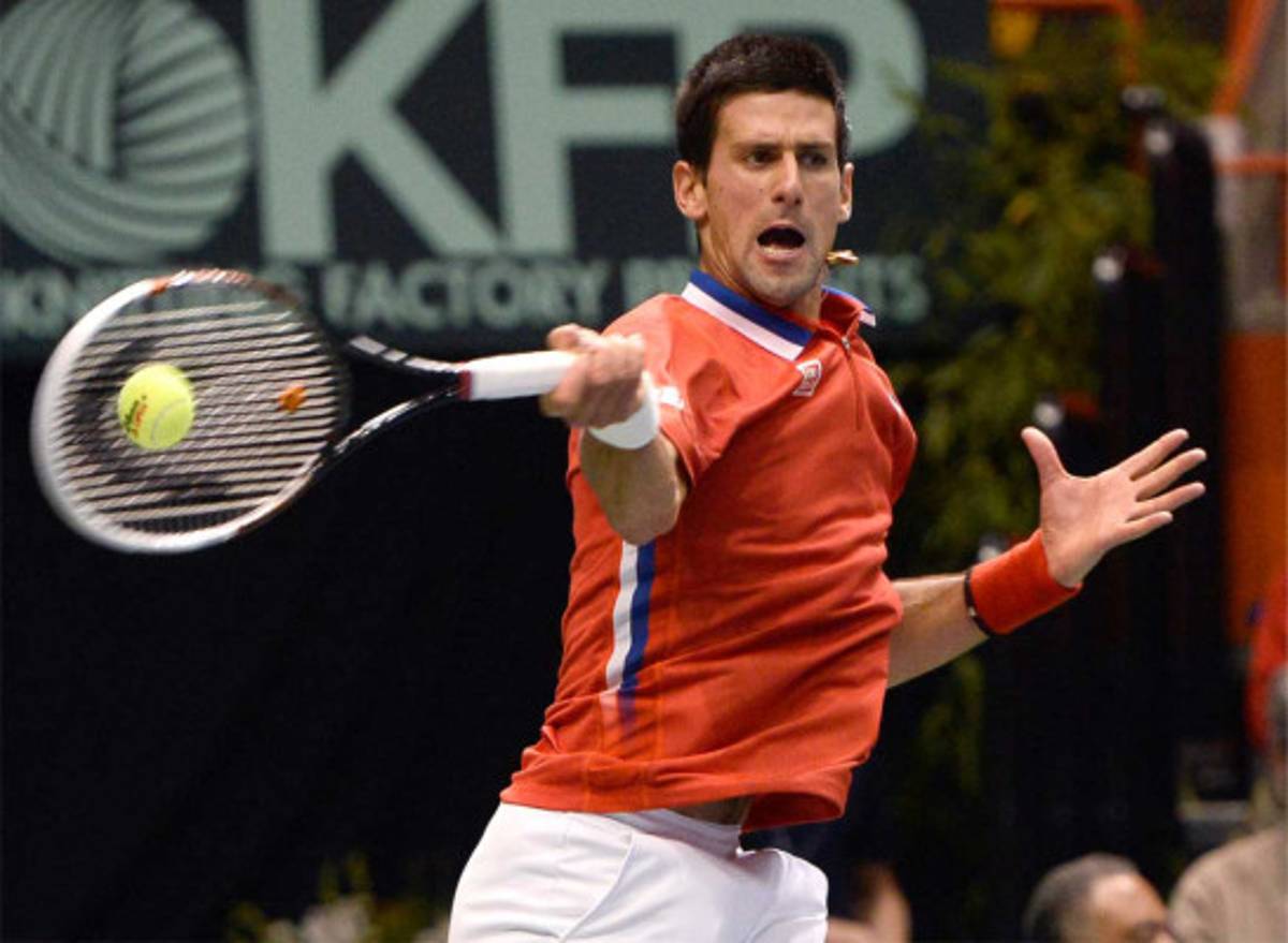 Novak Djokovic elimina a EEUU y clasificó a Serbia a semifinales en la Copa Davis .