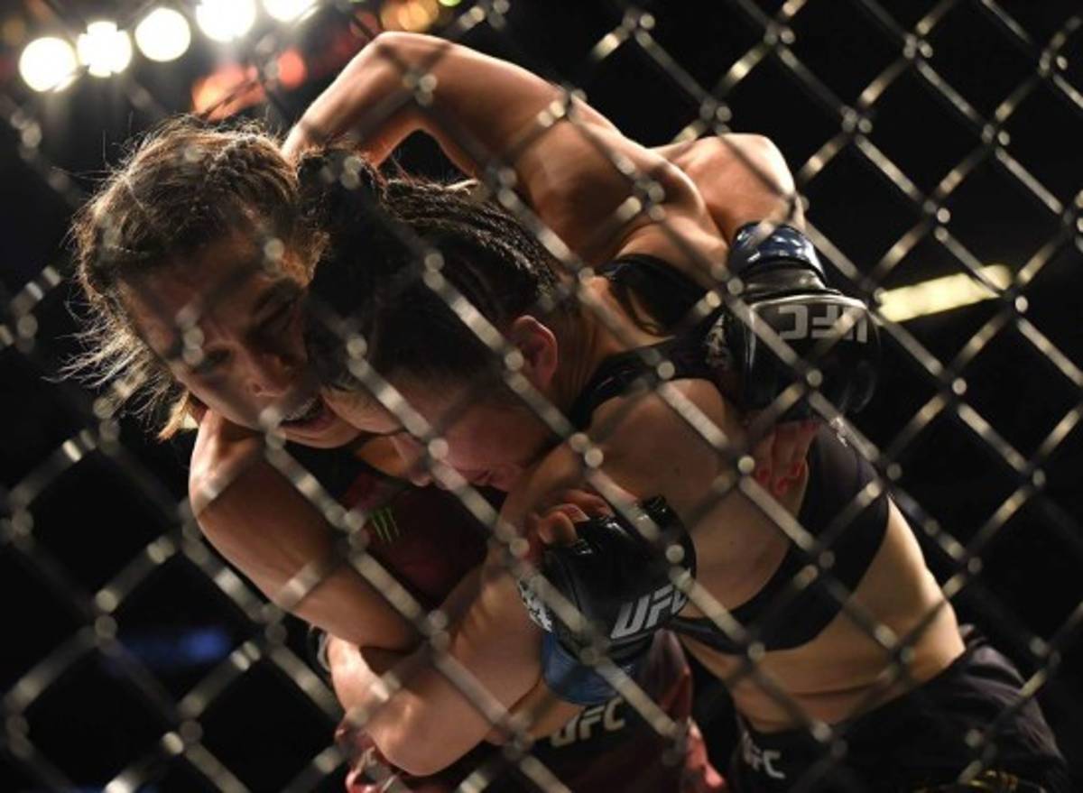 Fuerte paliza y cara deformada: Así quedó una luchadora de UFC tras perder una pelea