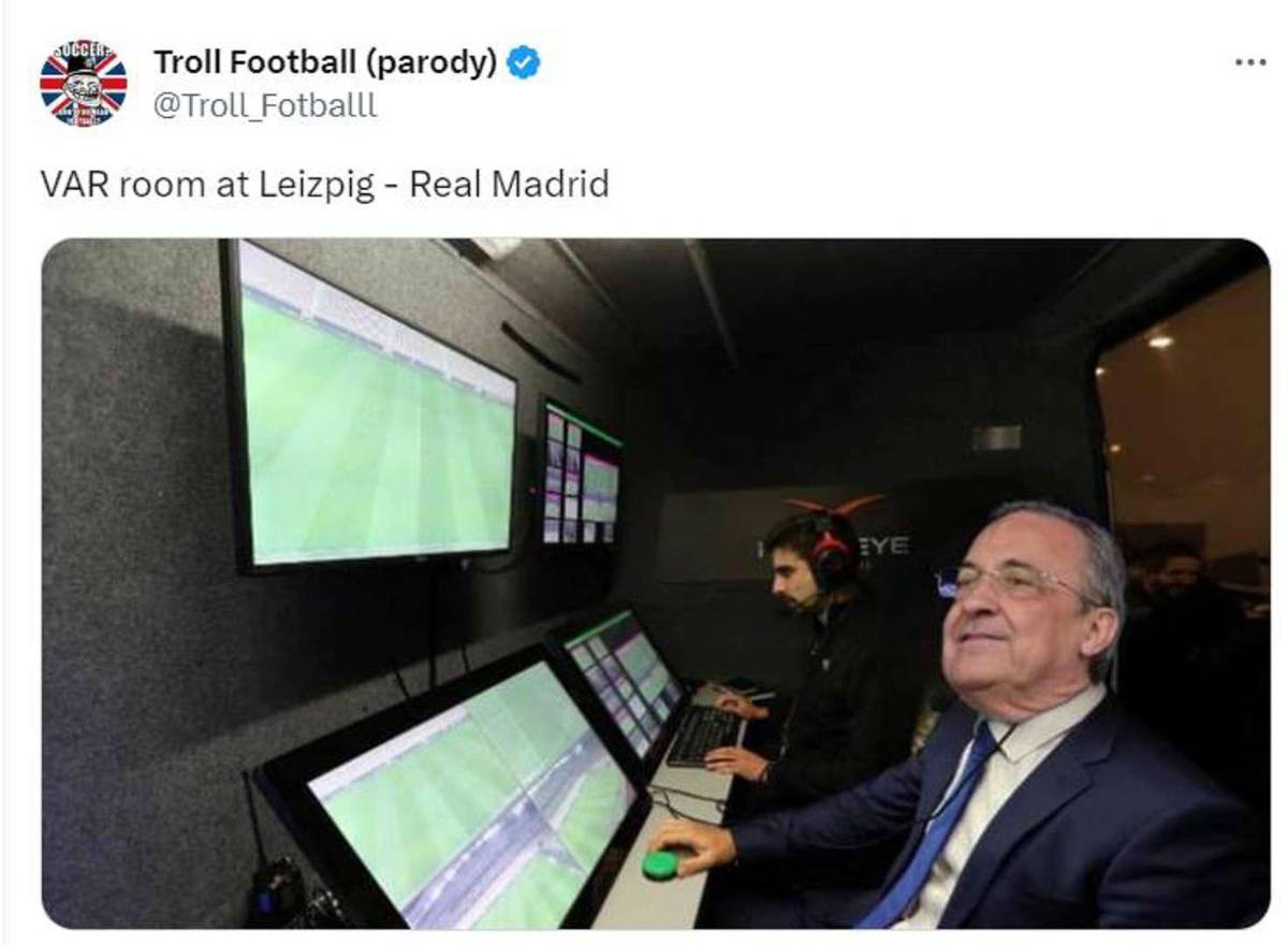 Los memes destrozan al Real Madrid por polémico triunfo ante el Leipzig en la Champions League