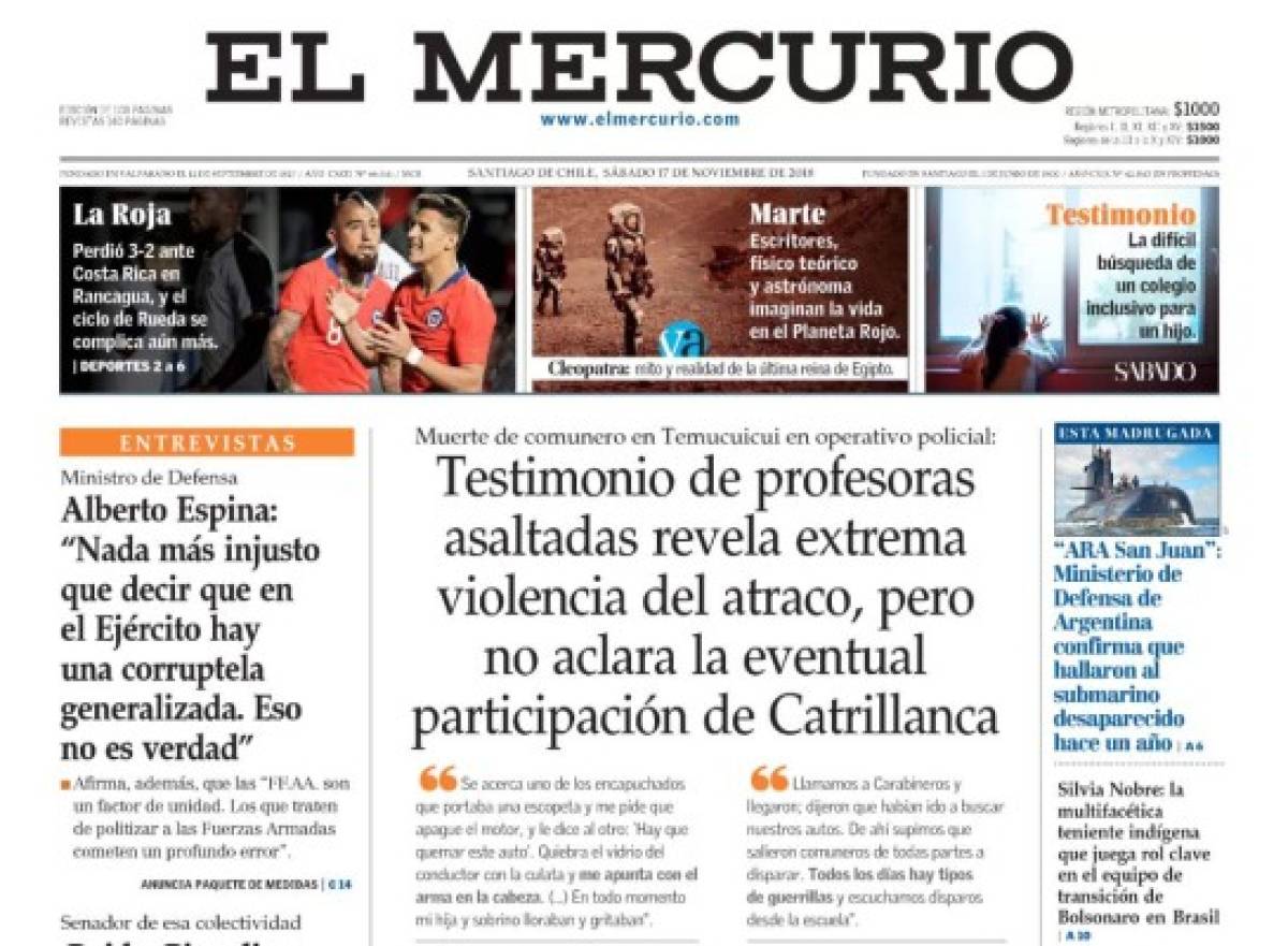 ¡FURIA! Prensa chilena pide la cabeza de Rueda y hablan de 'vergüenza'