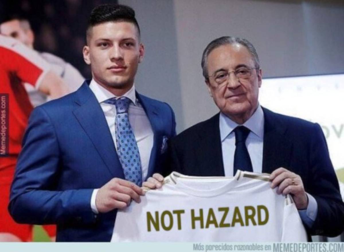 ¡Para morir de risa! Los memes de la presentación de Eden Hazard con el Real Madrid