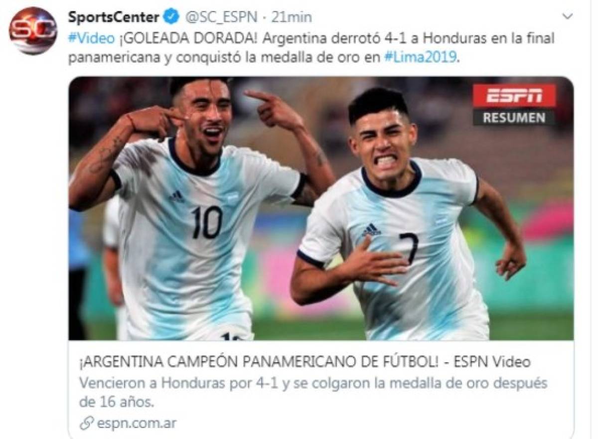 Lo que dicen los medios internacionales tras la medalla de plata de Honduras en Panamericanos