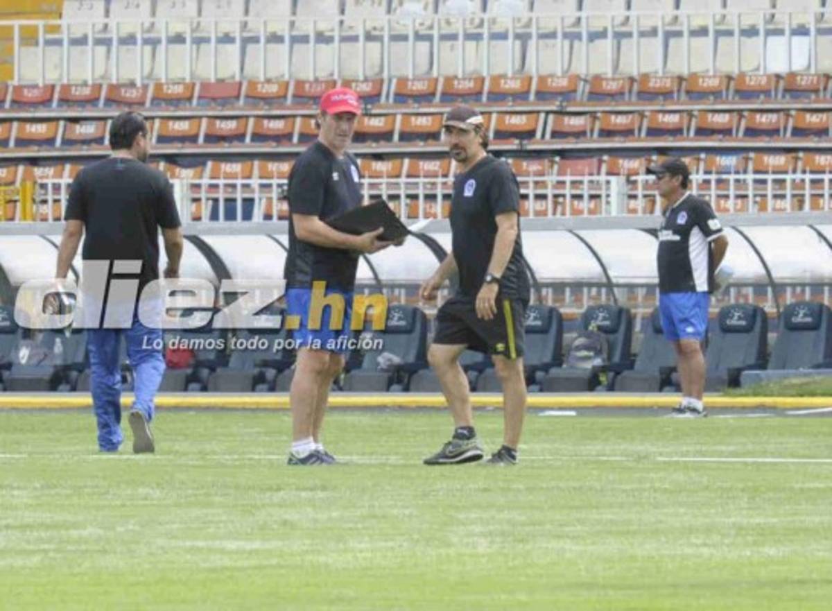 FOTOS: El método de trabajo de Pedro Troglio en su primer entreno con el Olimpia