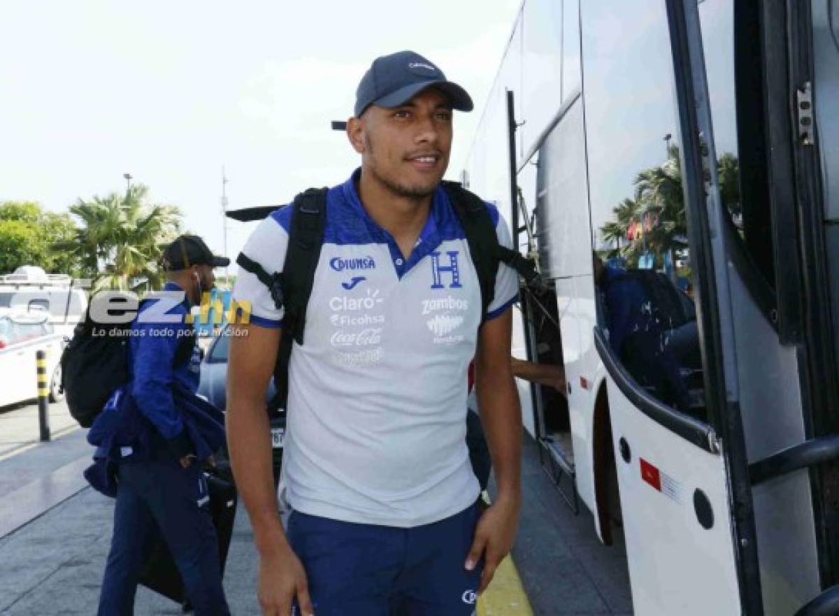 FOTOS: Jugadores de Selección de Honduras llegan tristes tras goleada ante Brasil