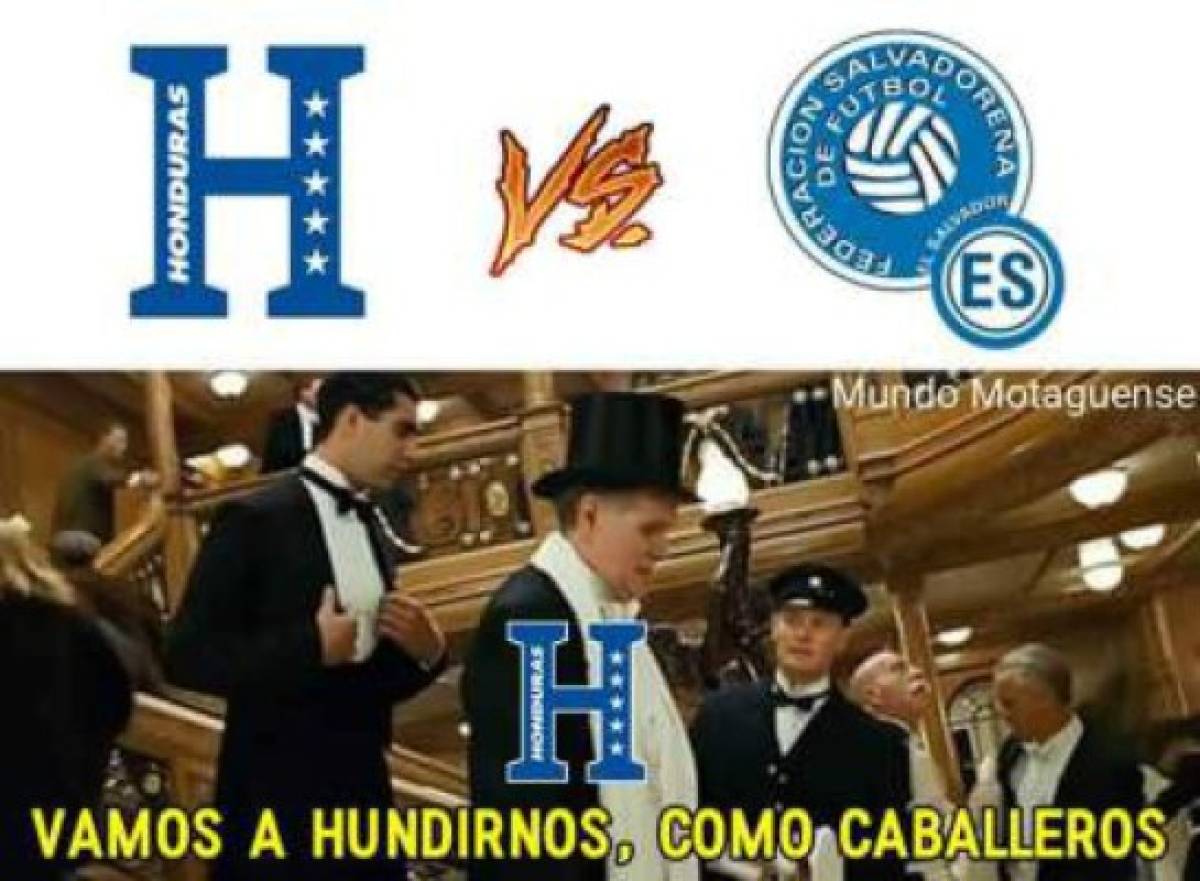 Honduras empató contra El Salvador y no se salvan de los memes; burlas también para México