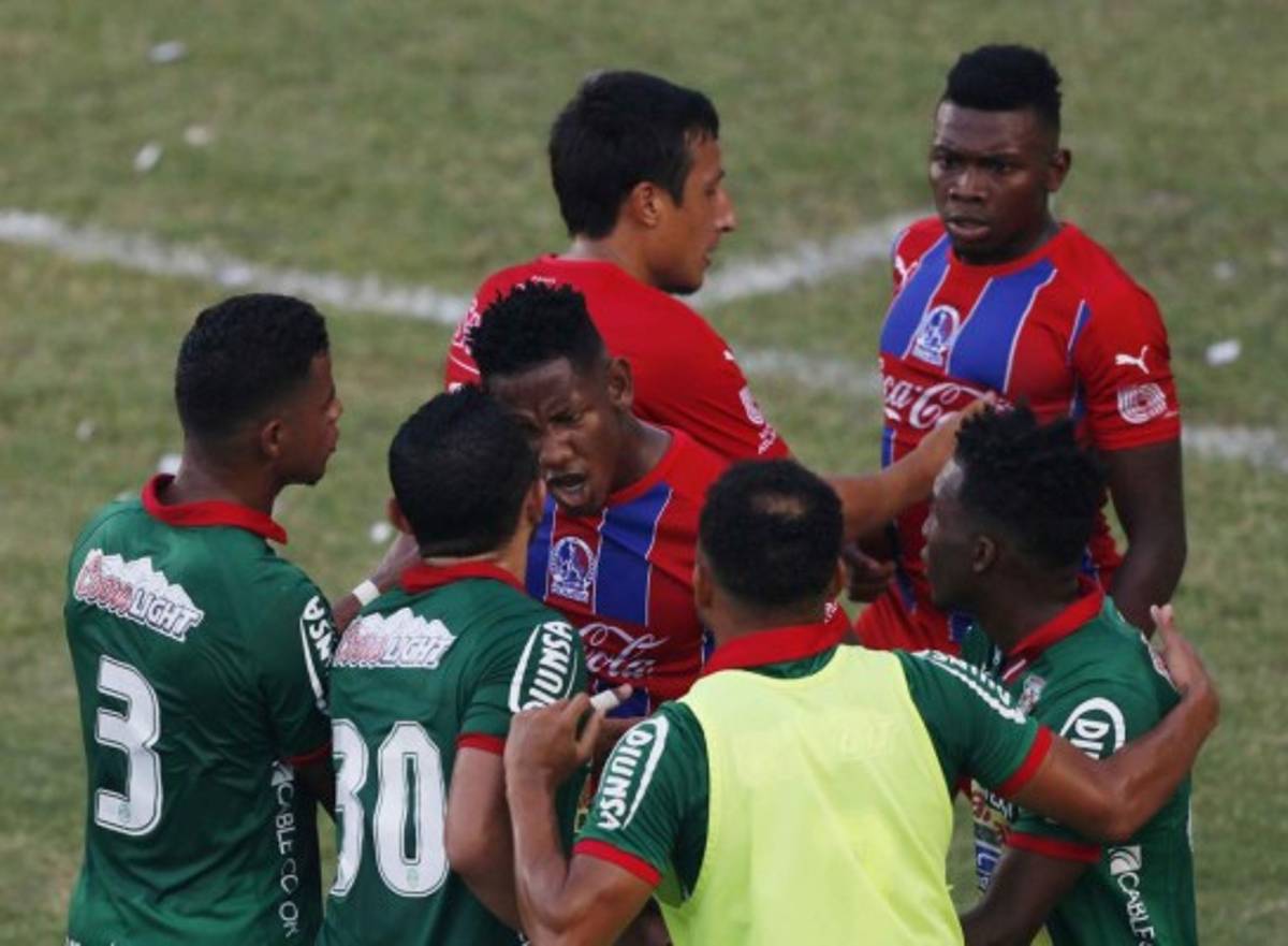 Las imágenes que no viste del clásico Marathón-Olimpia