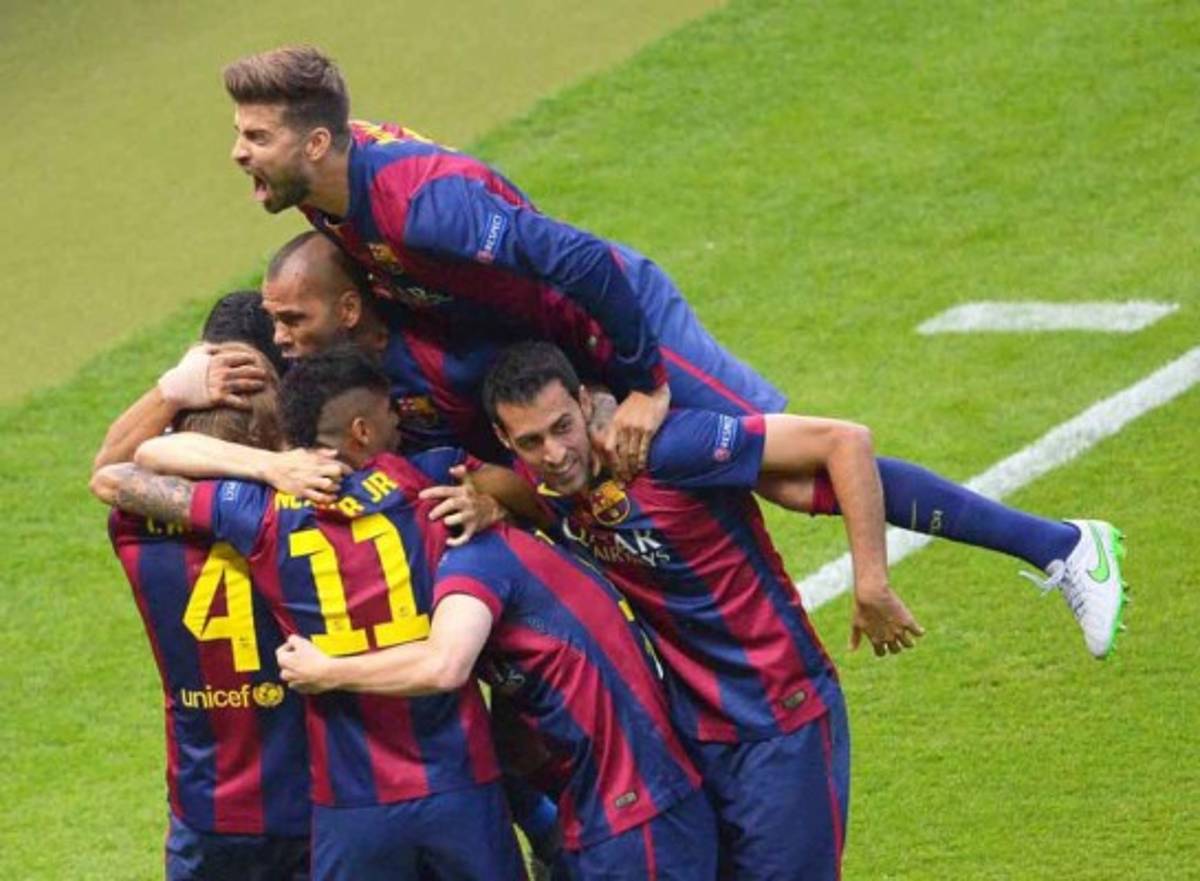 Las mejores fotos del partido Barcelona-Juventus