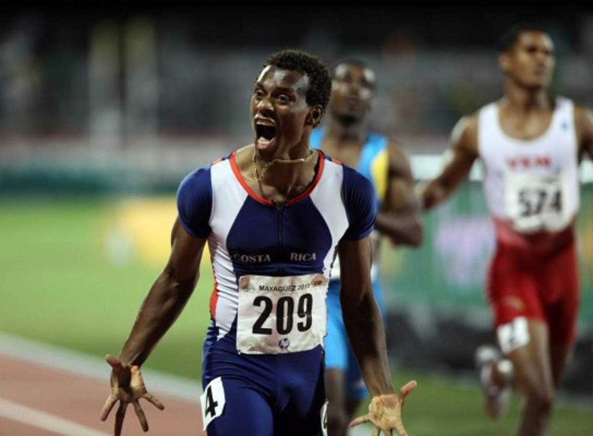 Velocista tico Nery Brenes consigue la mejor marca de su vida y llega en gran nivel a Río 2016