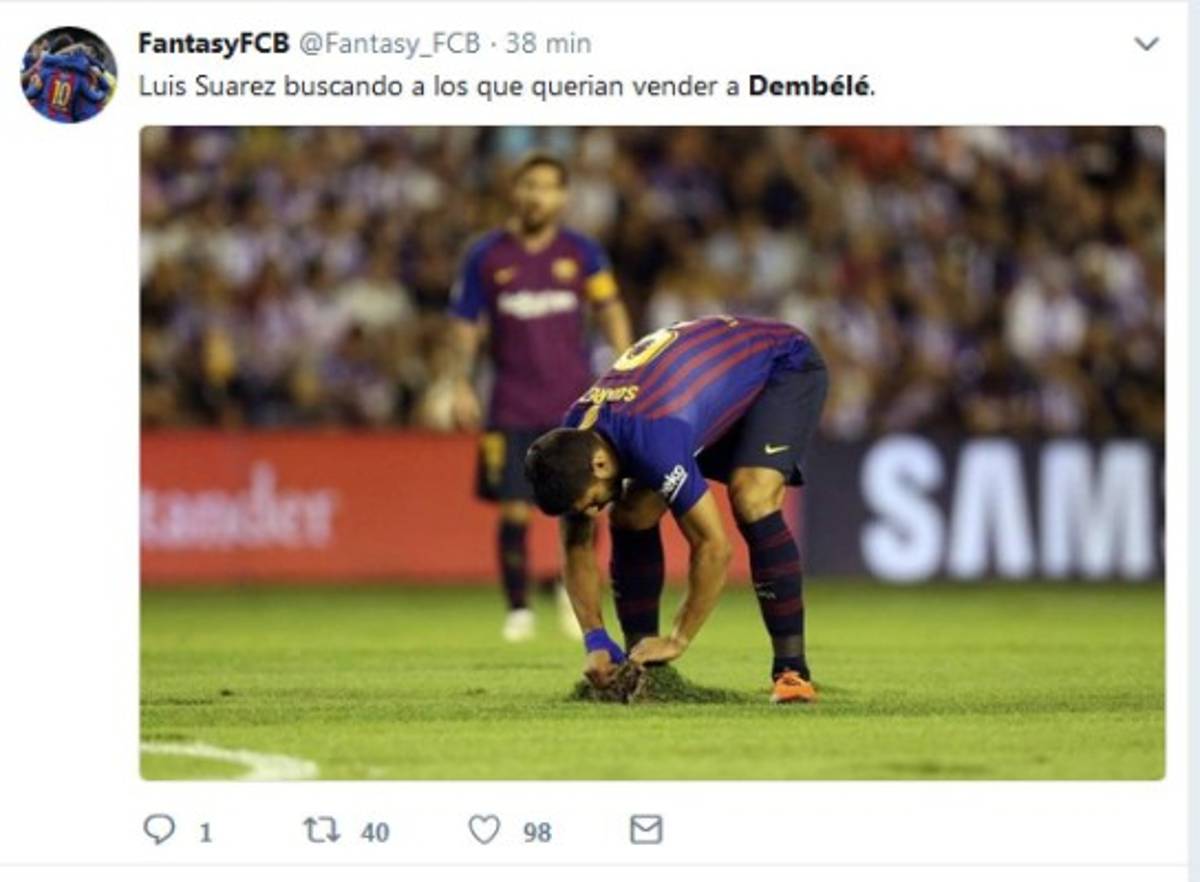Los memes atacan a Xavi y a la cancha del José Zorrilla tras el Valladolid-Barcelona
