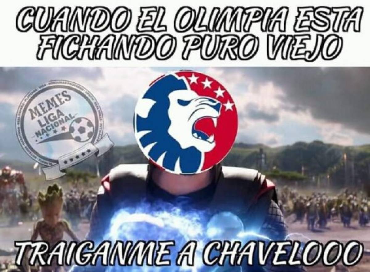 Los crueles memes del mercado de fichajes en Honduras donde hacen pedazos a Olimpia y Motagua