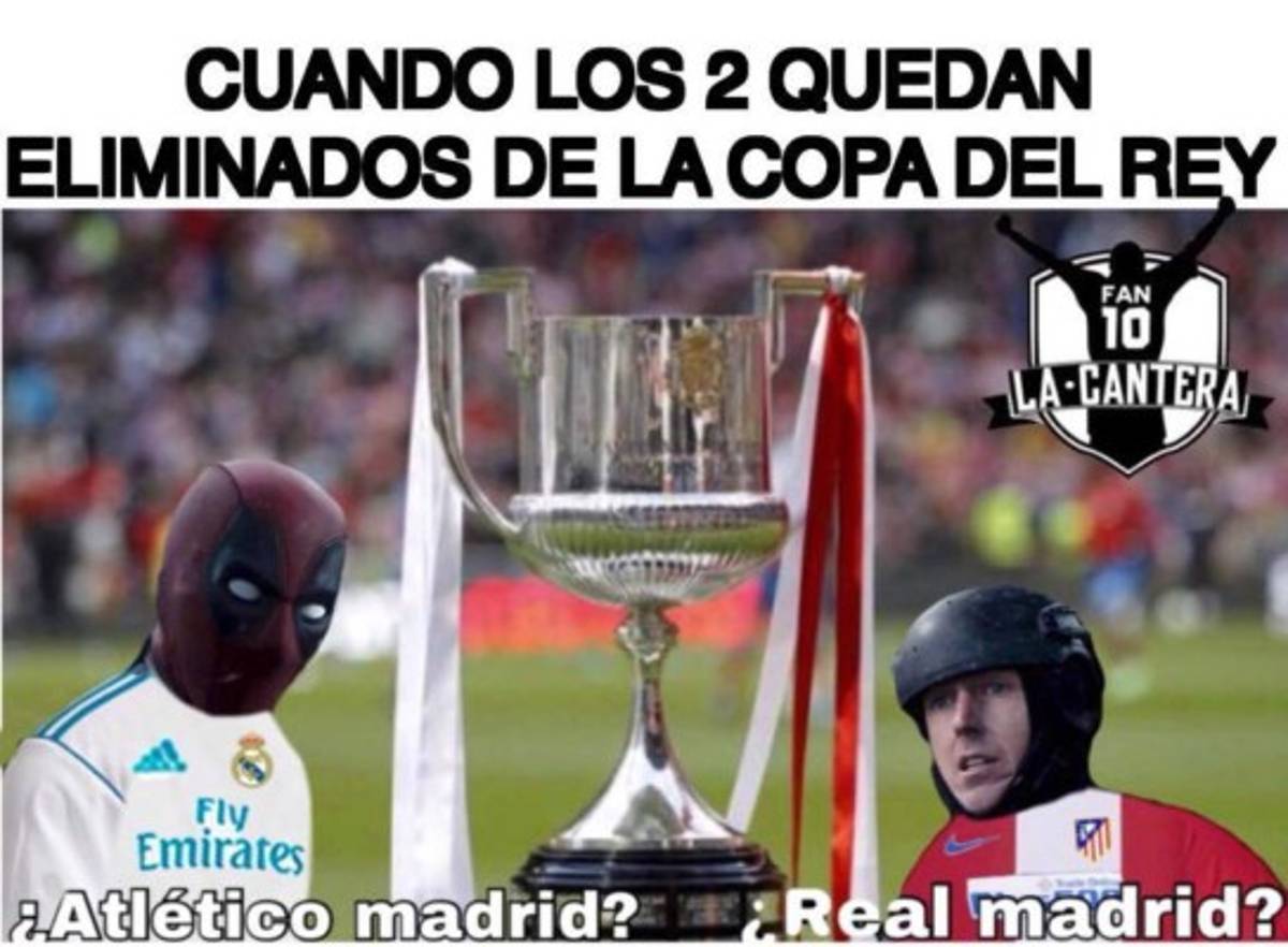 Los otros memes que no has visto del fracaso del Real Madrid en la Copa del Rey
