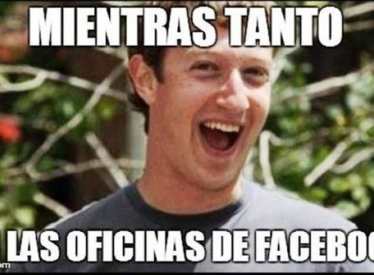 Los divertidos memes que dejó la caída de Facebook