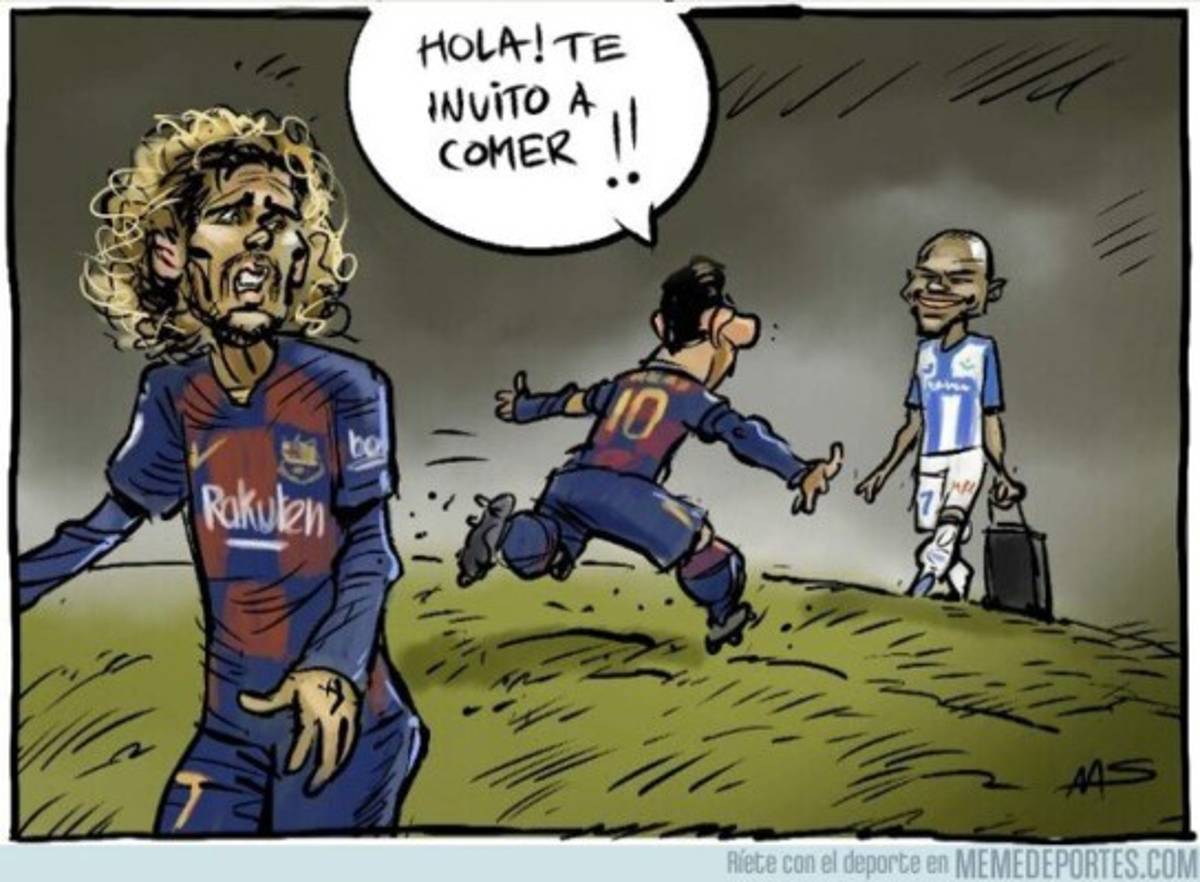 Messi, Barcelona, Braithwaite y los memes de la goleada sobre el Eibar