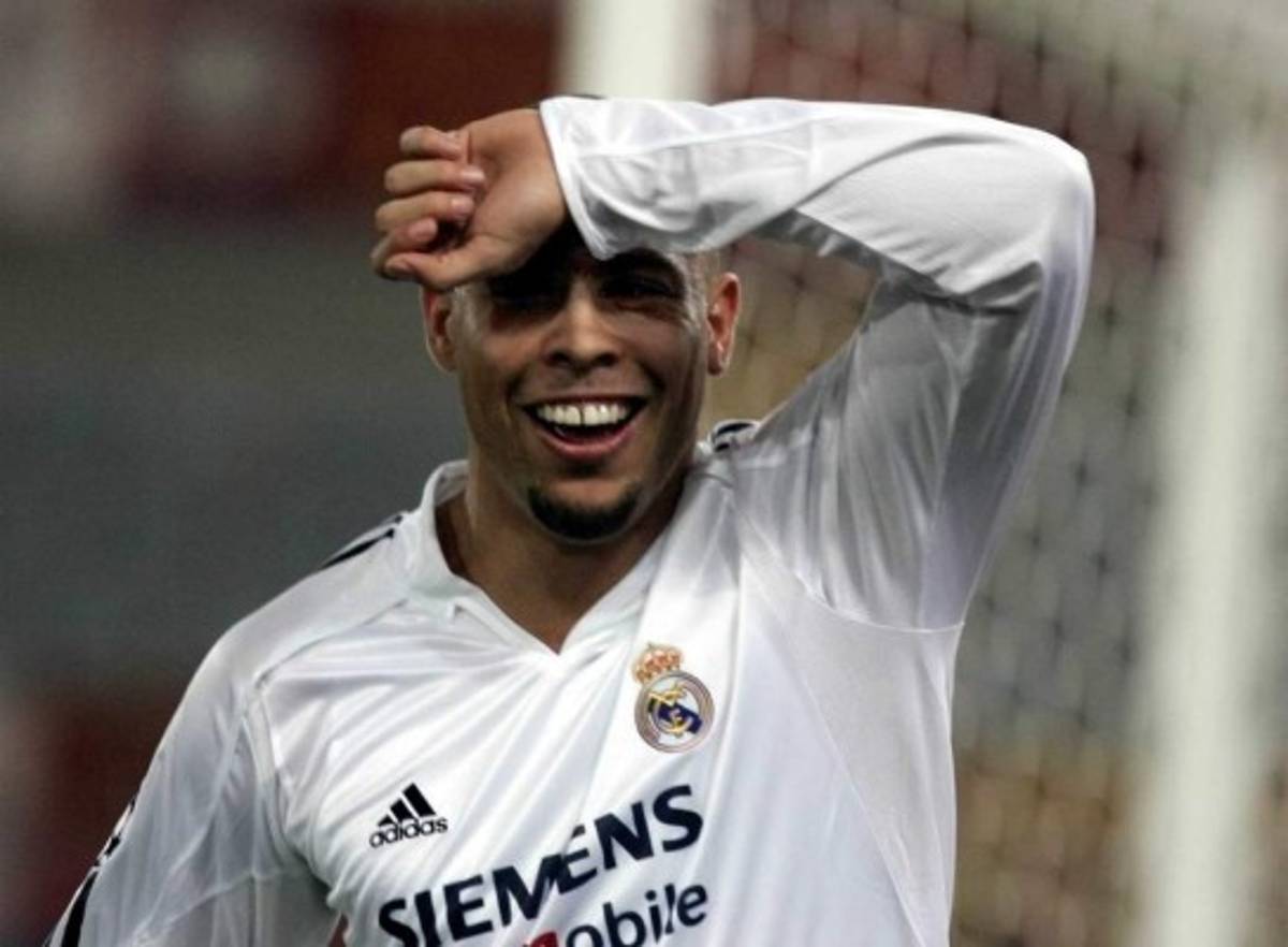 Las camisetas que Ronaldo Nazario vistió durante su carrera