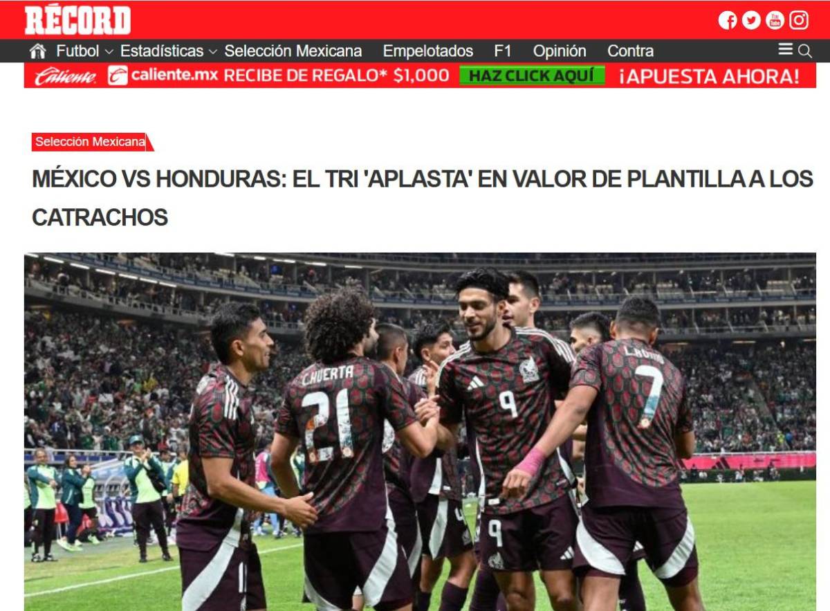 Chino Huerta, Oswaldo Sánchez, arbitraje y “el Morazán, una pesadilla”: así palpita la prensa mexicana el juego contra Honduras