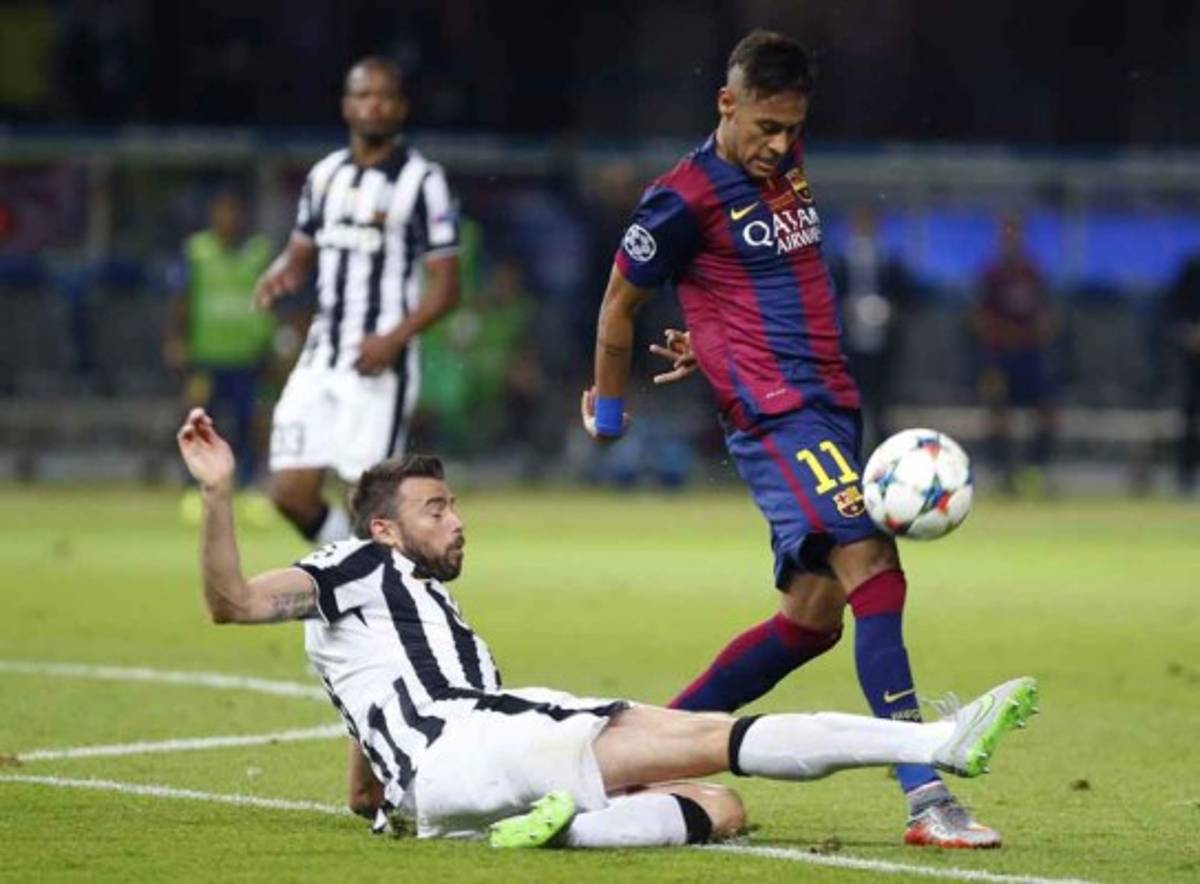 Las mejores fotos del partido Barcelona-Juventus