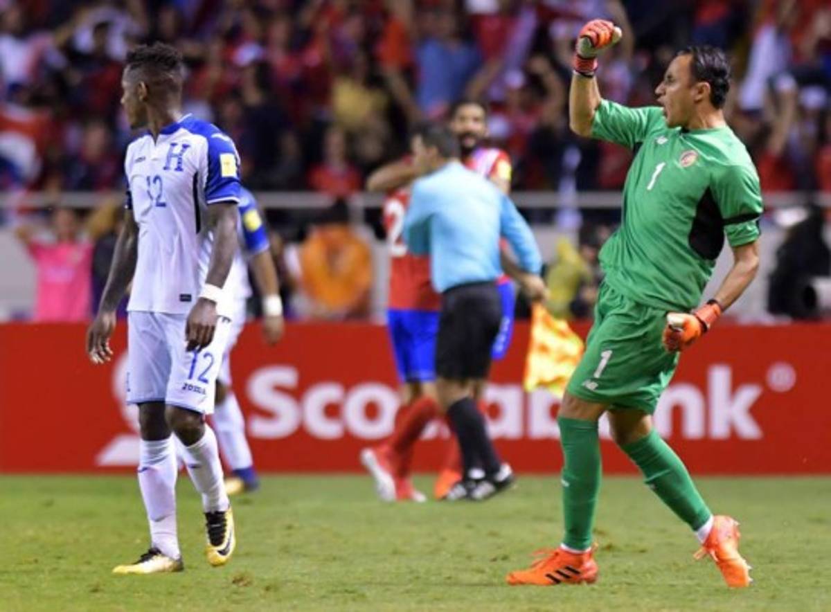 Las desgarradoras imágenes de los jugadores de Honduras en Costa Rica