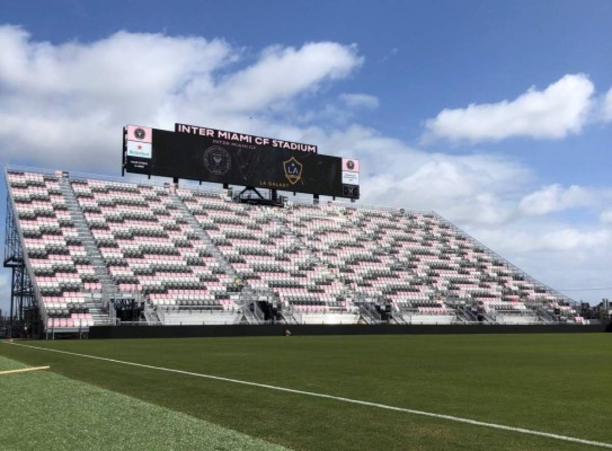 Desde adentro: David Beckham muestra junto a su esposa el nuevo estadio del Inter de Miami