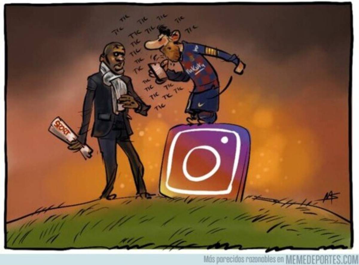 Los divertidos memes de la bronca entre Messi y Abidal en el Barcelona